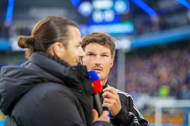 Deutschland: Fussball Bundesliga 2026 - 2027, 7. Spieltag - SC Paderborn vs Hamburger SV - Home-Deluxe-Arena (Paderborn): Merlin Polzin (Trainer, Hamburger SV) TV Interview Sky Copyright: xJOERANxSTEINSIEKx