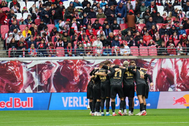Deutschland: 1. Bundesliga 2026 2027, 7. Spieltag, RB Leipzig - SV Elversberg, Red Bull Arena (Leipzig): Team Sv Elversberg Copyright: xLucasxWalterx