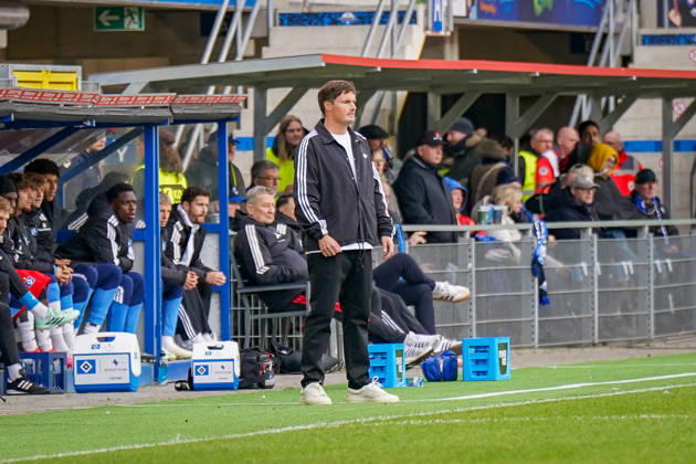 Deutschland: Fussball Bundesliga 2026 - 2027, 7. Spieltag - SC Paderborn vs Hamburger SV - Home-Deluxe-Arena (Paderborn): Merlin Polzin (Trainer, Hamburger SV) Copyright: xJOERANxSTEINSIEKx