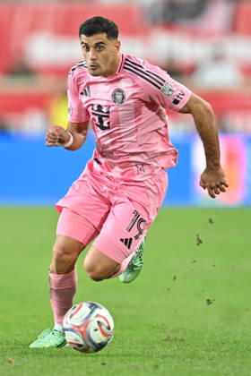 October 24, 2026, Harrison, New Jersey, United States of America: Harrison, New Jersey United States of America. 24 Oct, 2026. Inter Miami CF forward GERMAN BERTERAME (19) in action at Sports Illustrated Stadium New York Red Bulls defeat Inter Miami CF 2 to 0. Credit: , Jr. Zuma Press Harrison United States of America - ZUMAa301 20261024_aaf_a301_025 Copyright: xBrooksxVonxArxx