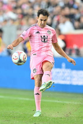 October 24, 2026, Harrison, New Jersey, United States of America: Harrison, New Jersey United States of America. 24 Oct, 2026. Inter Miami CF defender SERGIO REGUILON (3) in action at Sports Illustrated Stadium New York Red Bulls defeat Inter Miami CF 2 to 0. Credit: , Jr. Zuma Press MLS, Fussball Herren, USA 2026: New York Red Bulls 2:0 Inter Miami CF  - ZUMAa301 20261024_aaf_a301_012 Copyright: xBrooksxVonxArxx