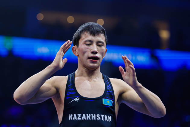 Senior World Championships 55kg GR - Iskhar Kurbayev (KAZ) Copyright: xKostadinxAndonovx