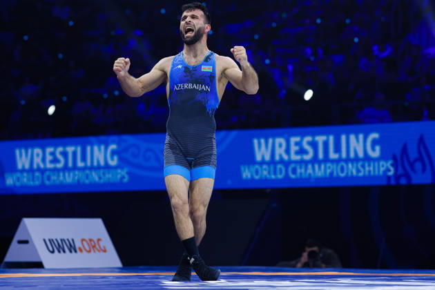 Senior World Championships 55kg GR - Eldaniz Azizli (AZE) Copyright: xKostadinxAndonovx