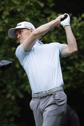 October 25, 2026, Cheonan, Chungnam, SOUTH KOREA: Oct 25, 2026-Cheonan, South Korea-Marcus KINHULT of Sweden action on 9th Tee during a DP World Tour Genesis Championship Final Round at Woo Jeong Hills CC in Cheonan, South Korea. DP Tour Genesis Championship Final Round  - ZUMAr168 20261025_aap_r168_001 Copyright: xRyuxSeung-Ilx