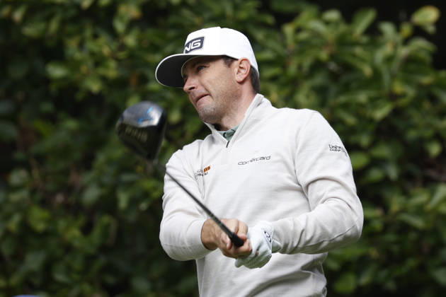 October 25, 2026, Cheonan, Chungnam, SOUTH KOREA: Oct 25, 2026-Cheonan, South Korea-Joel GIRRBACH of Switzerland action on 9th Tee during a DP World Tour Genesis Championship Final Round at Woo Jeong Hills CC in Cheonan, South Korea. DP Tour Genesis Championship Final Round  - ZUMAr168 20261025_aap_r168_003 Copyright: xRyuxSeung-Ilx