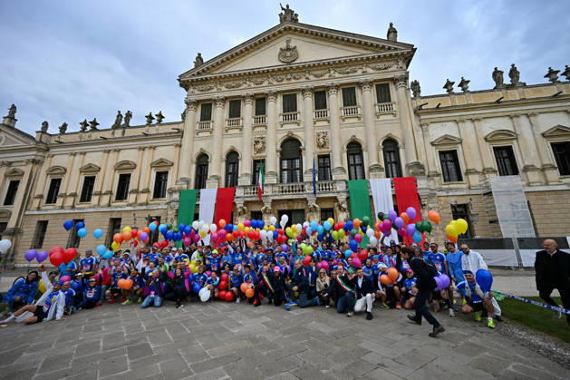 TRACK AND FIELD - Marathon - 40th Venice Marathon 2026 Photo by IPA ABACAPRESS.COM90160986 - The Pacer of the Venice Marathon during the 40th Venice Marathon in 2026, a marathon race in Venice, Italy, on October 25, 2026 Venice Italy  Copyright: xIPAxSport ABACAx