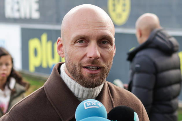 25.10.2026, xgrfx, Fussball 1. Bundesliga, Borussia Dortmund - Training v.l. Ole Book (Borussia Dortmund) Dortmund