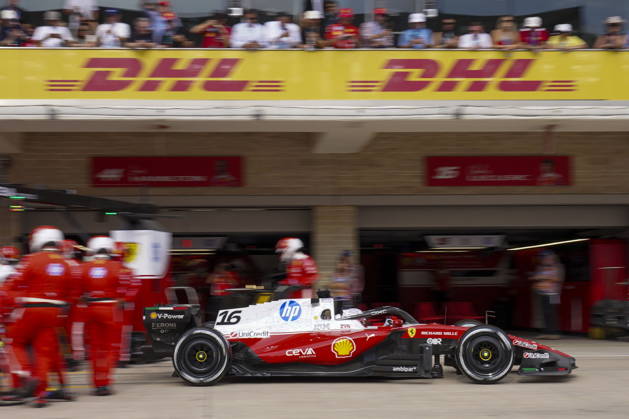 Formula One United States Grand Prix - Race Scuderia Ferrari driver Charles Leclerc of Monaco on pit lane during the 2026 Formula 1 United States Grand Prix at the Circuit of the Americas, in Austin, Texas, USA, 25 October 2026. AUSTIN TEXAS United States  Copyright: xDUSTINxSAFRANEKx