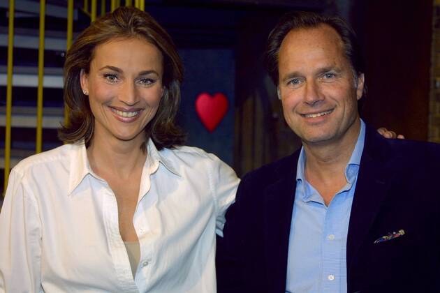 Moderatorin Caroline Beil (GER) mit ihrem Ehemann Henrik te Neues