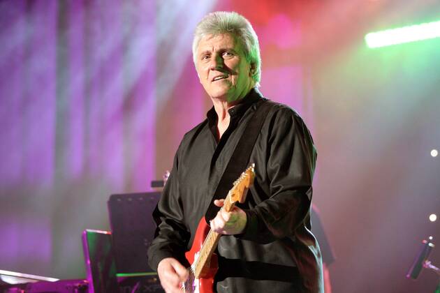 Gitarrist Bruce Welch (GBR Shadows) anlässlich eines Konzertes in Dortmund