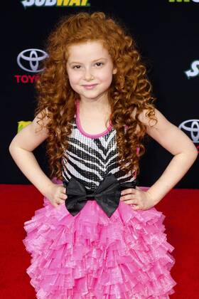 Francesca Capaldi bei der Premiere des Kinofilms Muppets Most Wanted im El Capitan Theatre, Hollywood. Los Angeles, 11.03.2014 Foto:xD.xStarbuckx xFuturexImage