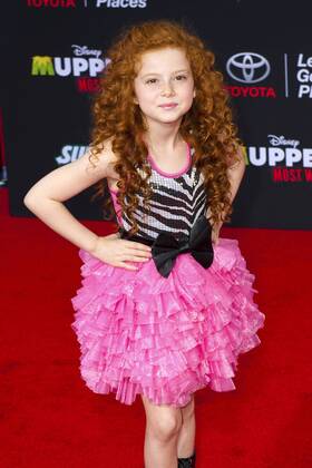Francesca Capaldi bei der Premiere des Kinofilms Muppets Most Wanted im El Capitan Theatre, Hollywood. Los Angeles, 11.03.2014 Foto:xD.xStarbuckx xFuturexImage