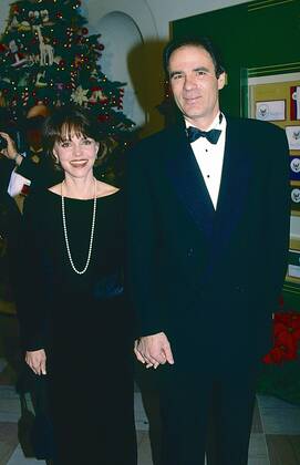 April 3, 2015 - Washington, District of Columbia, United States of America - Washington, DC. Dec 1993.Sally Field and her husband Alan Greisman arrive at the White House reception for the Kennedy Center Honors. .Sally Margaret Field is an American actress and director. She is known for her film roles in Smokey and the Bandit (1977), Norma Rae (1979), Places in the Heart (1984), Murphy s Romance (1985), Steel Magnolias (1989), Mrs. Doubtfire (1993), Forrest Gump (1994), and Lincoln (2012)..Field began her career in the 1960s sitcoms Gidget (1965Ã?66) and The Flying Nun (1967Ã?70). She has won and been nominated for numerous awards, including winning an Academy Award for Best Actress, a Golden Globe Award and the Best Actress prize at the Cannes Film Festival for playing Norma Rae Webster in Norma Rae (1979), as well as the Best Actress Academy Award and a Golden Globe Award for playing - ZUMAr142