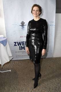 Martina Gedeck bei der Premiere des Kinofilms Zwei Herren im Anzug im Kloster Andechs auf dem Heiligen Berg. Andechs, 18.03.2018