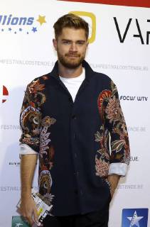 director Lukas Dhont pictured during the premiere of Hollywood aan de Schelde of director Robbe De Hert, part of the 12th edition of the Oostende Film festival, Friday 14 September 2018.  NICOLASxMAETERLINCK 05425852