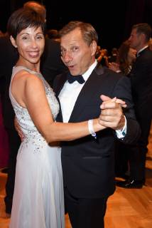 Richy Mueller mit Ehefrau Christl Stumhofer beim Leipziger Opernball in der Oper Leipzig am 13.10.2018