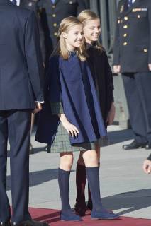 06-12-2018 Madrid princess Leonor and princess Sofia during the commemorative act of the 40th anniversary of the Spanish constitution in Madrid. No Spain Copyright: xPPE xTHORTONx