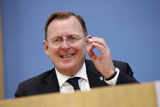 2019-10-28, Berlin, Deutschland Bundespressekonferenz: Nachlese der Landtagswahl in Thüringen. Im Bild