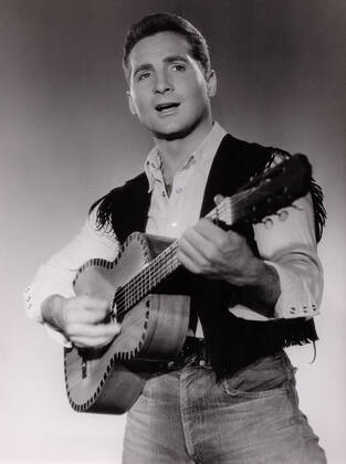 Freddy Quinn, österreichischer Schlagersänger und Schauspieler, Deutschland 1959. Austrian schlager singer and actor Freddy Quinn, Germany 1959. Nur redaktionelle Nutzung. Editorial usage only. Copyright: ArthurxGrimm UnitedArchives82005035