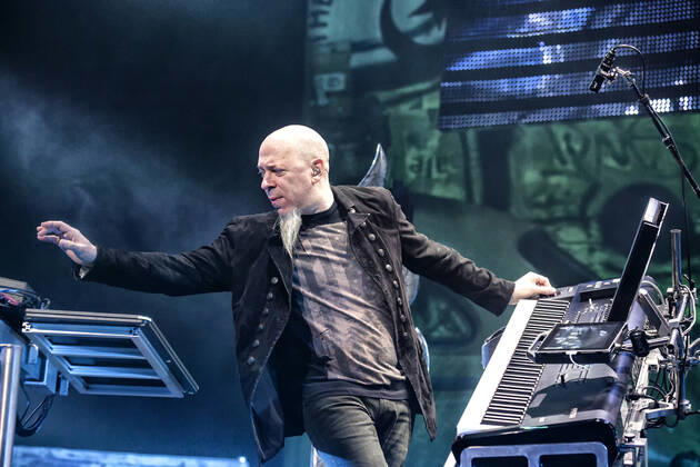 Dream Theater The American progressive metal band Dream Theater performs a live concert at Oslo Spektrum. Here musician Jordan Rudess on keyboards is seen live on stage. Norway, 21 02 2014. Oslo Norway  Copyright: xGonzalesxPhoto TerjexDokkenx