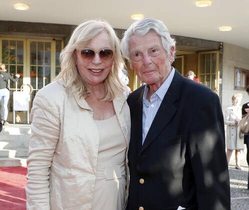 Evelyn Bresser, Klaus Bresser bei der Premiere Vorhang auf fuer Cyrano der Komoedie am Kurfuerstendamm im Schillertheater in Berlin.