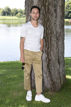 Ludwig Trepte bei der Premiere des Kinofilms Lauras Stern auf dem 38. Filmfest München im Open Air Kino am Olympiasee. München, 03.07.2021