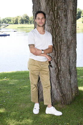 Ludwig Trepte bei der Premiere des Kinofilms Lauras Stern auf dem 38. Filmfest München im Open Air Kino am Olympiasee. München, 03.07.2021