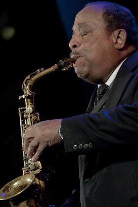 Lou Donaldson @ Dizzys Club CocaCola on January 27, 2009. Blue Note Records 70th Anniversary Party.  (171719865)
