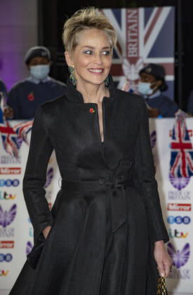 October 30, 2021, London, United Kingdom: Sharon Stone attends the Pride of Britain awards in partnership with TSB at the Grosvenor House Hotel, Park Street in London. London United Kingdom - ZUMAs197 20211030_zaa_s197_517 Copyright: xGaryxMitchellx