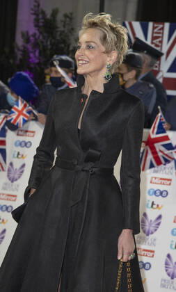 October 30, 2021, London, United Kingdom: Sharon Stone attends the Pride of Britain awards in partnership with TSB at the Grosvenor House Hotel, Park Street in London. London United Kingdom - ZUMAs197 20211030_zaa_s197_512 Copyright: xGaryxMitchellx
