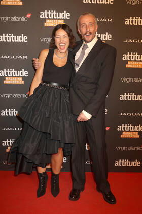 Emma Willis attends the Attitude Awards 2022 at The Roundhouse in London. OCTOBER 12th 2022 CMYx22372