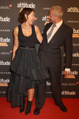 Emma Willis attends the Attitude Awards 2022 at The Roundhouse in London. OCTOBER 12th 2022 CMYx22372