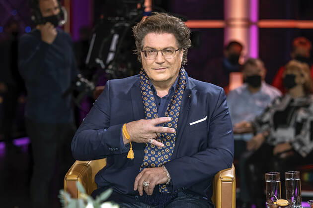 MDR - Riverboat. Schauspieler Francis Fulton Smith anläßlich der Aufzeichnung der MDR - Talkshow Riverboat am 25.11.2022 in der Mediacity Leipzig. 20221125SFL0027