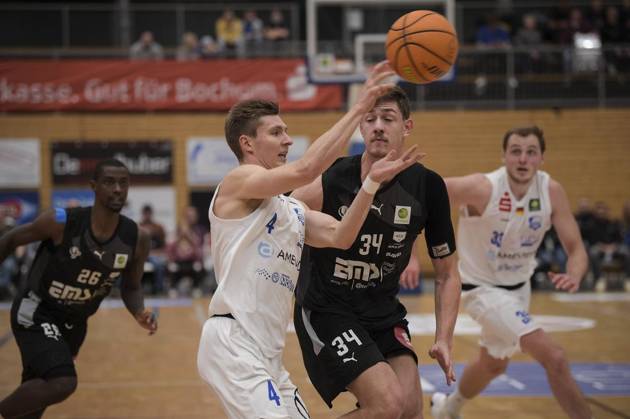 Basketball, 2. Bundesliga ProA: VfL Sparkassen Stars Bochum - Nürnberg Falcons BC Copyright: SocratesxTassos
