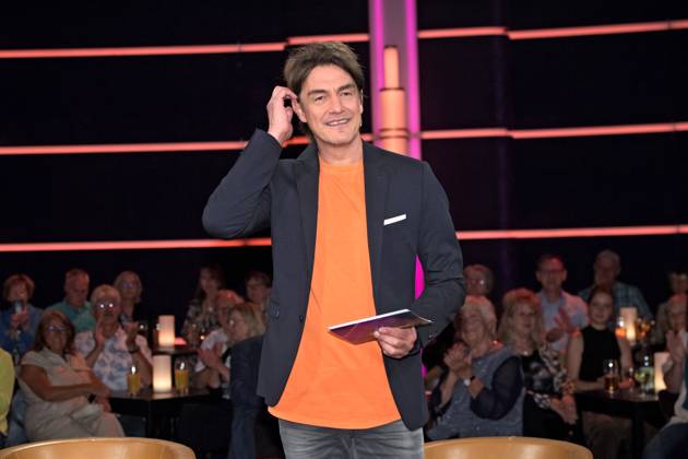 MDR - Riverboat. Moderator Matze Knop anläßlich der Aufzeichnung der MDR - Talkshow Riverboat am 02.06.2023 in der Mediacity Leipzig. 20230602ADO0002