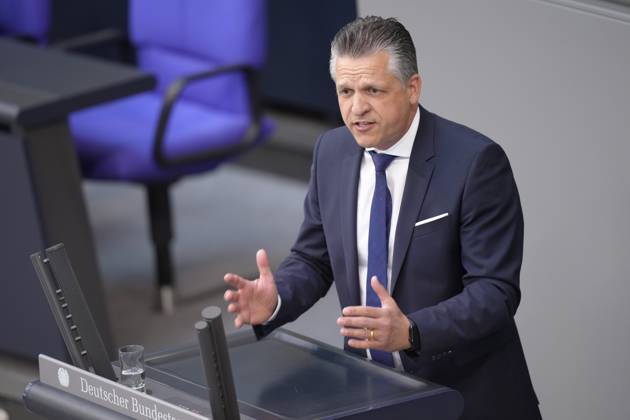 Deutscher Bundestag, 109. Plenarsitzung Thorsten Frei (CDU) im Portrait bei seiner Rede bei der 109. Sitzung des Deutschen Bundestag in Berlin, 15.06.2023 Berlin Berlin Deutschland