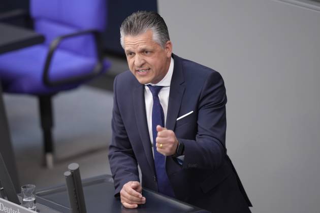 Deutscher Bundestag, 109. Plenarsitzung Thorsten Frei (CDU) im Portrait bei seiner Rede bei der 109. Sitzung des Deutschen Bundestag in Berlin, 15.06.2023 Berlin Berlin Deutschland