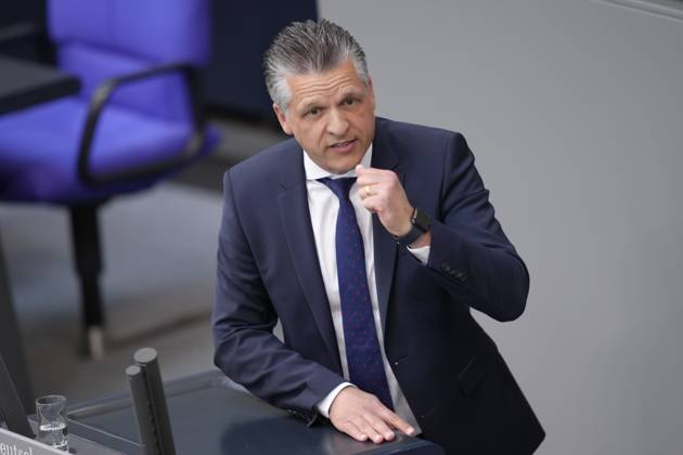 Deutscher Bundestag, 109. Plenarsitzung Thorsten Frei (CDU) im Portrait bei seiner Rede bei der 109. Sitzung des Deutschen Bundestag in Berlin, 15.06.2023 Berlin Berlin Deutschland