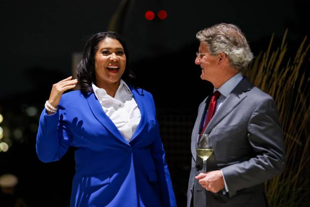 November 14, 2023, San Francisco, California, USA: San Francisco Mayor LONDON BREED at the APEC Ministerial Meeting Dinner at the Asia-Pacific Economic Cooperation Economic Leaders Week (AELW) at the De Young Museum in San Francisco, California, on Tuesday, November 14, 2023. San Francisco USA - ZUMA 20231114_new_z03_054 Copyright: xJustinxTafoya StatexDepartmentx