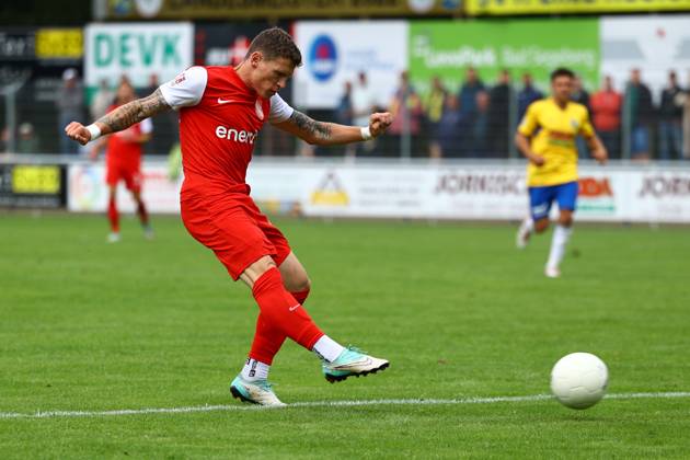 Fußball I Herren I Saison 2024 25 I Regionalliga Nord I 2.Spieltag I SV Todesfelde - TSV Havelse I 04.08.2024 Florian Riedel (39, TSV Havelse) Todesfelde Joda Sportpark Schleswig-Holstein Deutschland Copyright: xLobeca RHx