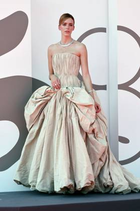 Stacy Martin bei der Premiere des Kinofilms The Brutalist auf der Biennale di Venezia 2024 81. Internationale Filmfestspiele von Venedig im Palazzo del Cinema. Venedig, 01.09.2024