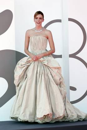 Stacy Martin bei der Premiere des Kinofilms The Brutalist auf der Biennale di Venezia 2024 81. Internationale Filmfestspiele von Venedig im Palazzo del Cinema. Venedig, 01.09.2024