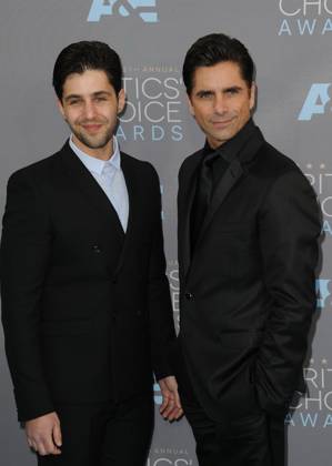 Actors Josh Peck (L) and John Stamos arriving at the 21st Annual Critics Choice Awards at Barker Hangar on January 17, 2016 in Santa Monica, California. Copyright: xFAMOUSx ab4es051