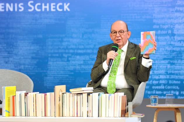 Frankfurter Buchmesse 2024. Literaturkritiker Denis Scheck am 17.10.2024 auf der Frankfurter Buchmesse. 20241017MWI010073