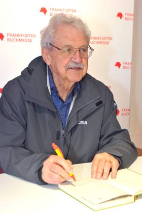 Frankfurter Buchmesse 2024. Kinderbuchautor Paul Maar am 20.10.2024 auf der Frankfurter Buchmesse. 20241020MWI011823
