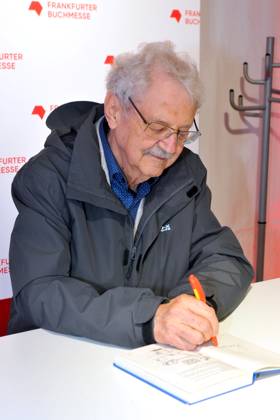 Frankfurter Buchmesse 2024. Kinderbuchautor Paul Maar am 20.10.2024 auf der Frankfurter Buchmesse. 20241020MWI011820
