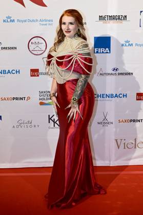 Lyn Künstner bei der 16. Hope Gala 2024 im Schauspielhaus. Dresden, 26.10.2024