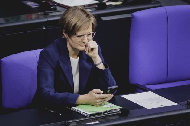 Franziska Brantner, Co-Vorsitzende von Buendnis 90 Die Gruenen, aufgenommen im Rahmen der letzten Sitzung des Deutschen Bundestages vor der Weihnachtspause in Berlin, 20.12.2024. Berlin Deutschland Copyright: xFlorianxGaertnerx