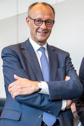 Fraktionssitzung CDU CSU Bundeskanzler Friedrich Merz (CDU) bei einer Fraktionssitzung am 20.05.2025 in Berlin. Berlin Berlin Deutschland Bundestag