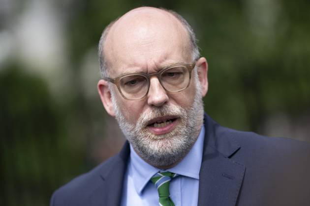 Russell Vought, Director, Office of Management and Budget (OMB) speaks to the media at the White House in Washington, DC, May 22, 2025. Copyright: xChrisxKleponisx xCNPx MediaPunchx